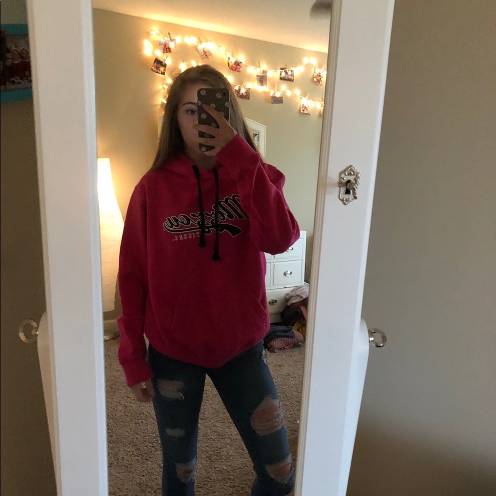 Pink mizzou sweatshirt